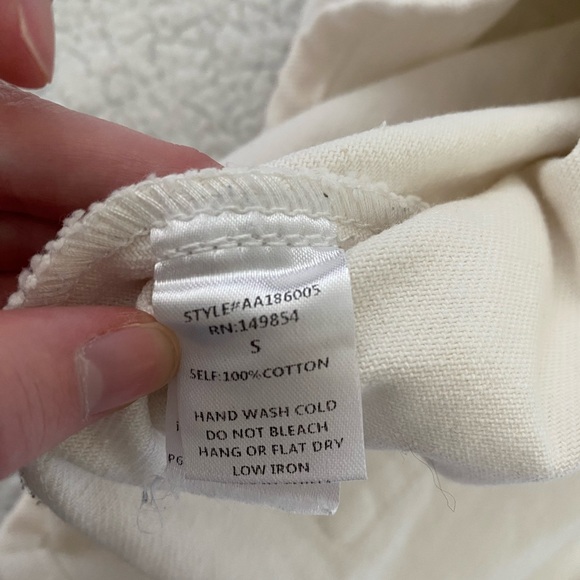 Sadie & Sage White Overall Dress - Picture 5 of 5